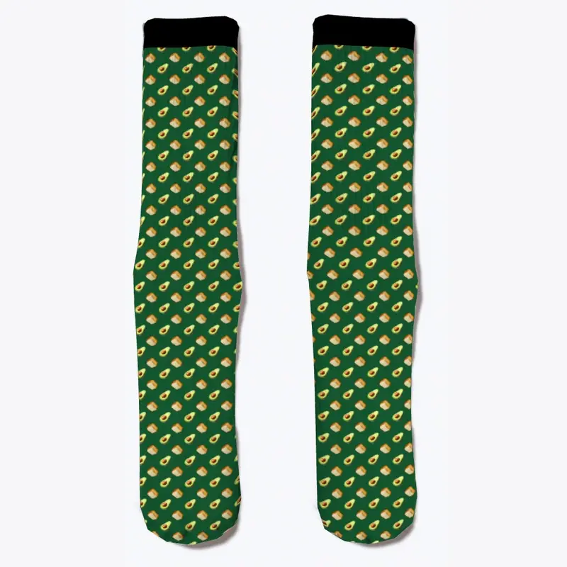 Avocado Toast Socks